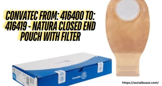 Convatec From: 416400 To: 416419 - Natura Closed End Pouch With Filter